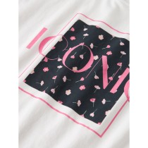 NAME IT T-shirt Vigea Bright White Florals